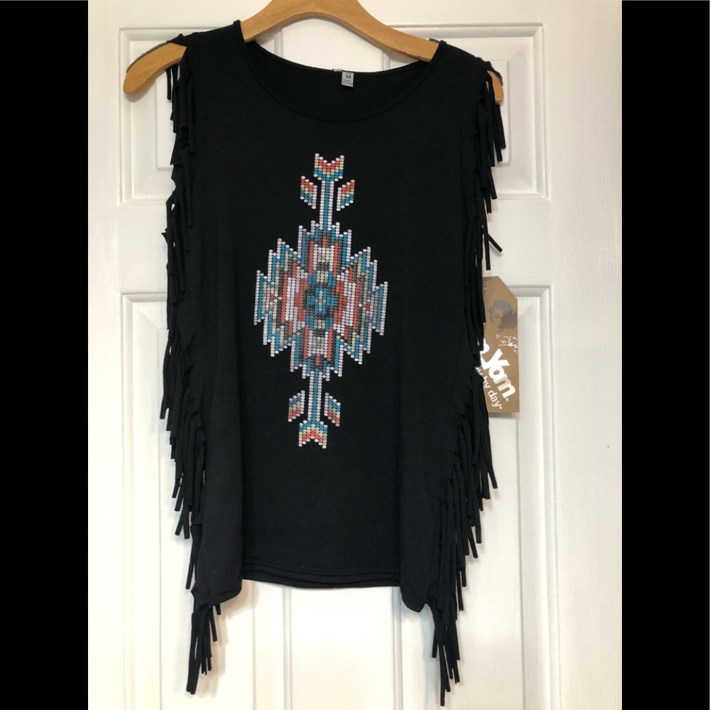 Yom Yom Fringe Tank Top